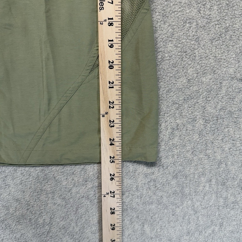 Mountain Hardwear Mens M Hiking Shirt Green Short Sleeve Vented‎ Outdoor Trail - Picture 7 of 12